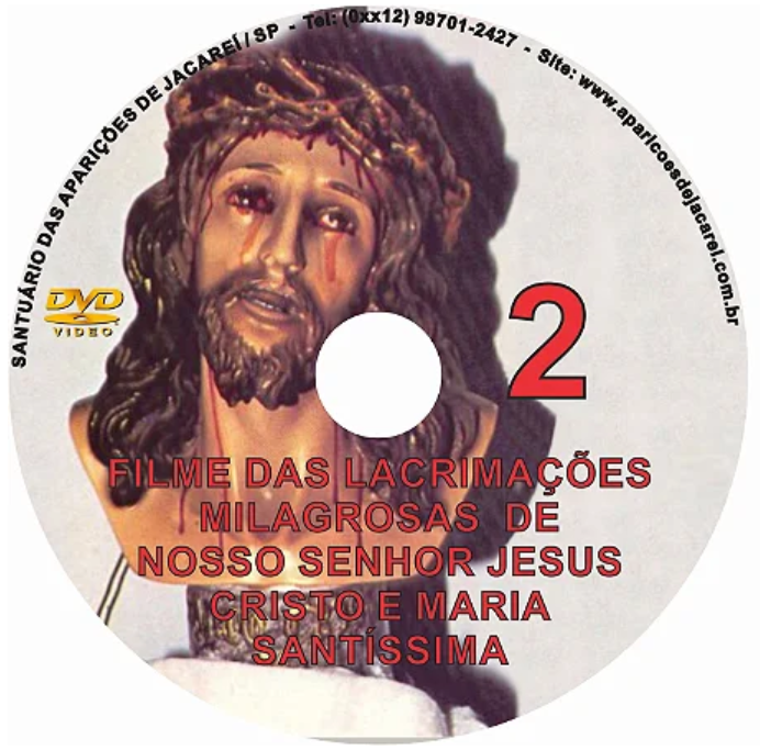 DVD Lágrimas de Jesus e Maria 2 DVD Lágrimas de Jesus e Maria 2